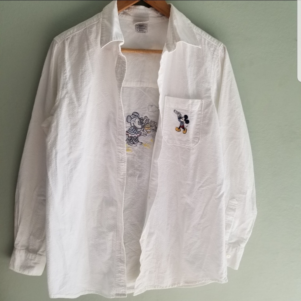 Disney characters button up
